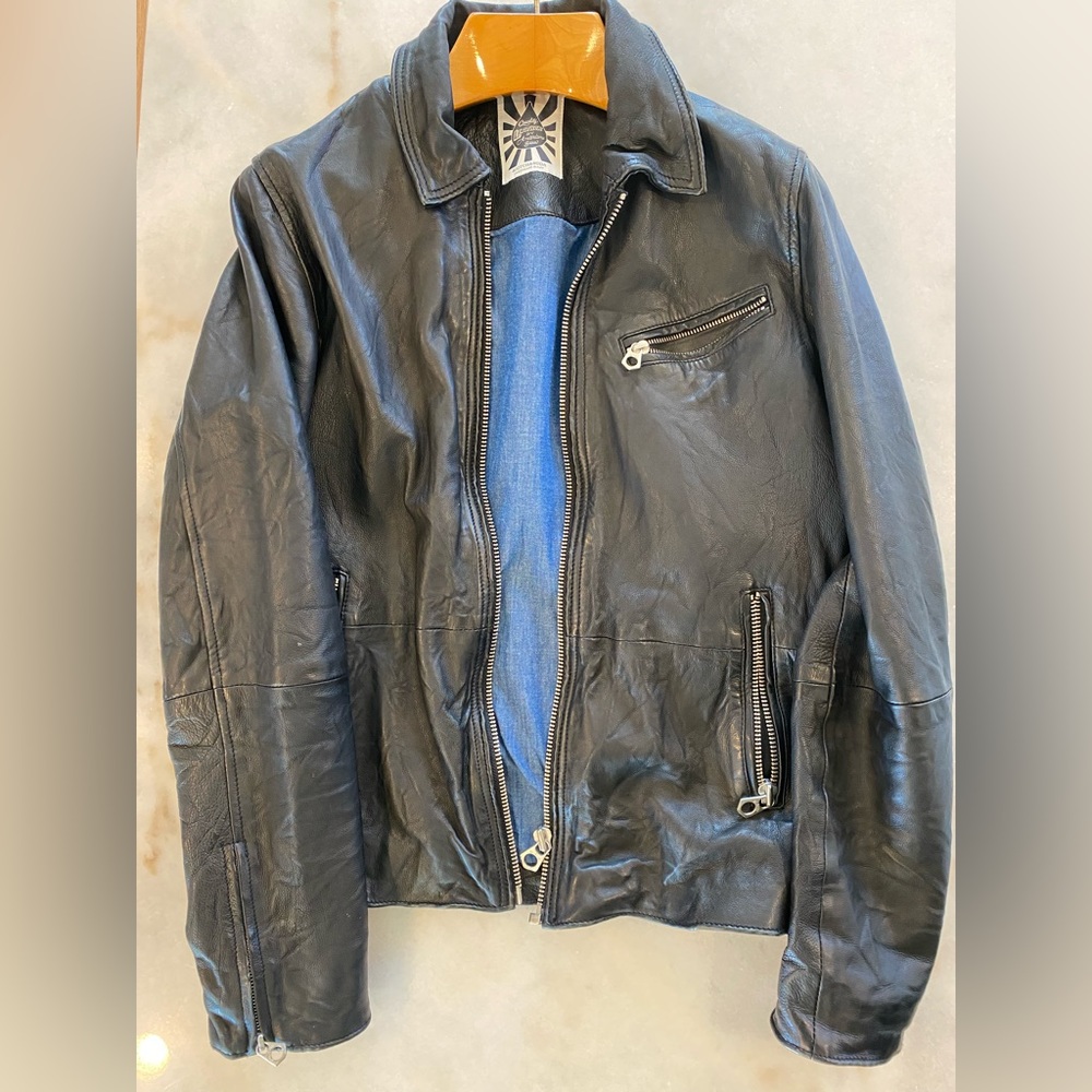 Scotch and Soda real leather jacket